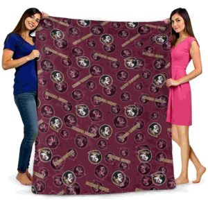 florida state seminoles diehard fans garnet blanket fashion forward