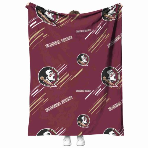 florida state seminoles fan spirit garnet blanket best selling