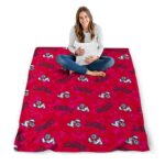 fresno state bulldogs diehard fans red blanket best selling