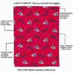 fresno state bulldogs diehard fans red blanket best selling
