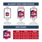 fresno state bulldogs paint streaks red white blanket best selling