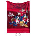 fresno state bulldogs three musketeers red blanket best selling