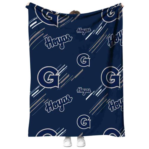 georgetown hoyas fan spirit blue blanket best selling