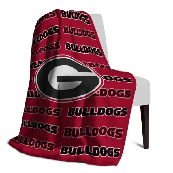 georgia bulldogs fan pride red blanket top rated