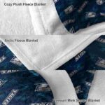 georgia southern eagles diehard fans blue blanket premium grade
