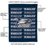 georgia southern eagles fan pride blue blanket new arrival