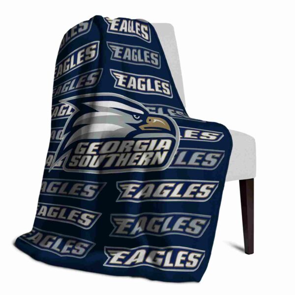 georgia southern eagles fan pride blue blanket top rated