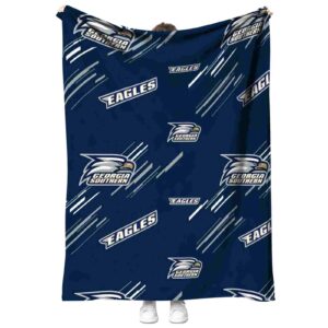 georgia southern eagles fan spirit blue blanket best selling
