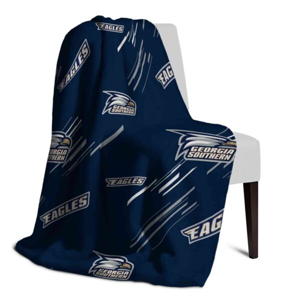 georgia southern eagles fan spirit blue blanket top rated