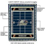 georgia southern eagles football field blue blanket new arrival