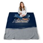 georgia southern eagles gradient dots blue blanket high quality