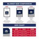 georgia southern eagles gradient dots blue blanket trendy