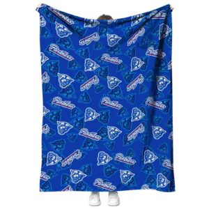 georgia state panthers diehard fans blue blanket best selling