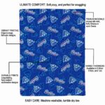 georgia state panthers diehard fans blue blanket best selling