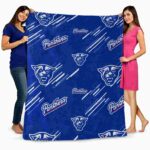georgia state panthers fan spirit blue blanket best selling