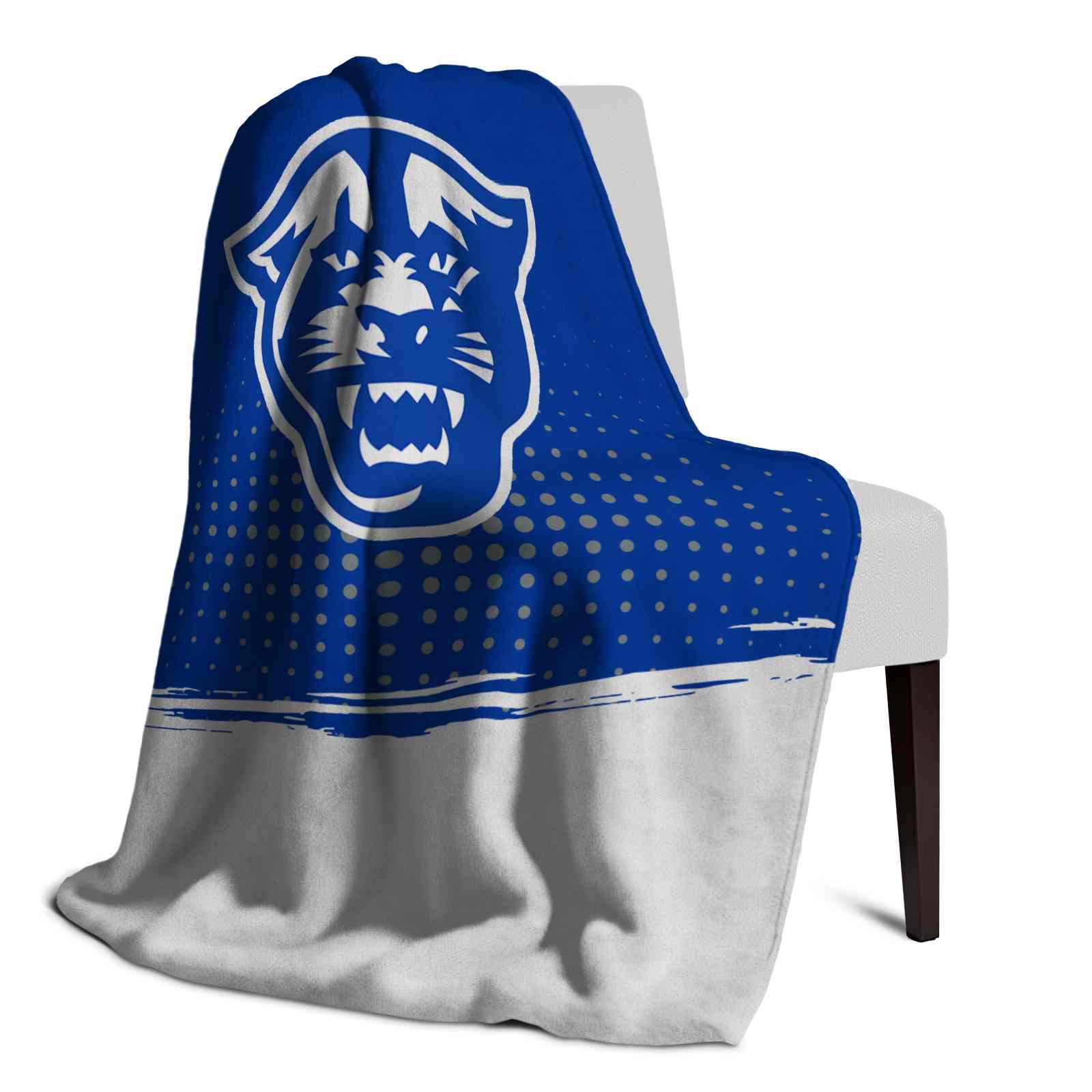 georgia state panthers gradient dots blue blanket top rated georgia state panthers gradient dots blue blanket top rated