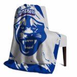 georgia state panthers splatter effect blue blanket best selling