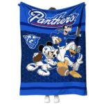 georgia state panthers three musketeers blue blanket best selling