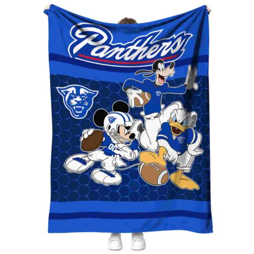 georgia state panthers three musketeers blue blanket best selling