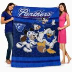 georgia state panthers three musketeers blue blanket best selling