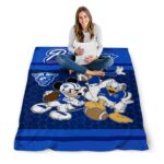 georgia state panthers three musketeers blue blanket best selling