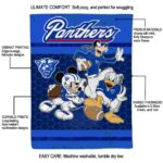 georgia state panthers three musketeers blue blanket best selling
