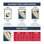 georgia tech yellow jackets brushstrokes gold white blanket best selling