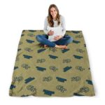 georgia tech yellow jackets diehard fans gold blanket best selling