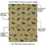 georgia tech yellow jackets diehard fans gold blanket best selling