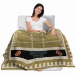 georgia tech yellow jackets football field gold blanket best selling