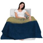 georgia tech yellow jackets gradient dots gold blanket best selling