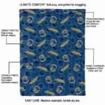 golden state warriors diehard fans blue blanket new arrival