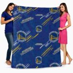 golden state warriors fan spirit blue blanket best selling