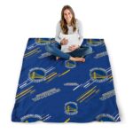 golden state warriors fan spirit blue blanket best selling