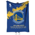 Golden State Warriors Grunge Texture Blue Blanket 1 golden state warriors grunge texture blue blanket best selling