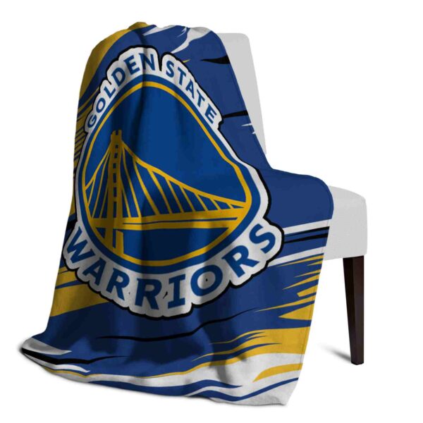 golden state warriors paint streaks blue white blanket top rated