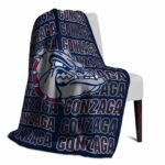 gonzaga bulldogs fan pride blue blanket top rated