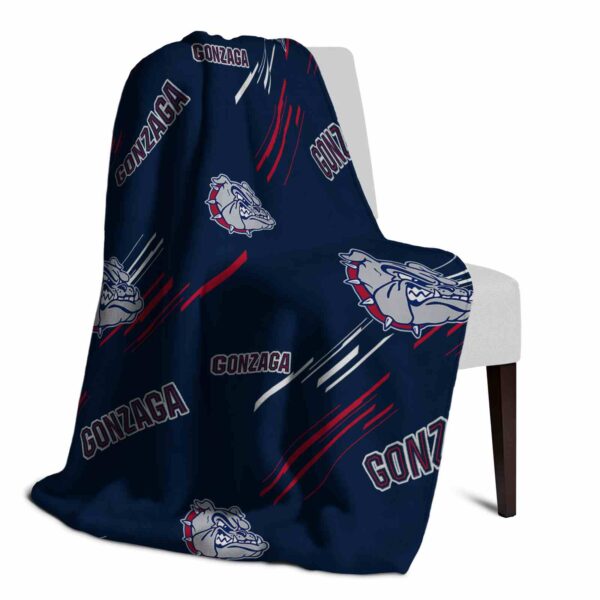gonzaga bulldogs fan spirit blue blanket top rated