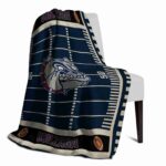 gonzaga bulldogs football field blue blanket top rated