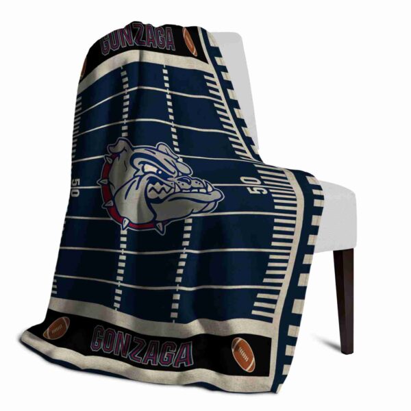 gonzaga bulldogs football field blue blanket top rated