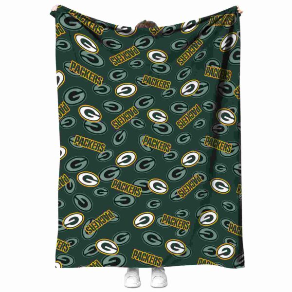 green bay packers diehard fans green blanket best selling