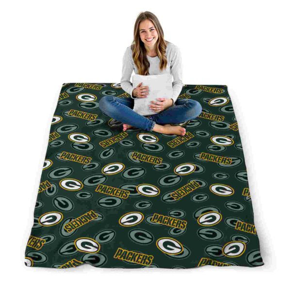 green bay packers diehard fans green blanket high quality