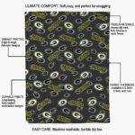 green bay packers diehard fans green blanket new arrival