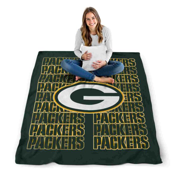green bay packers fan pride green blanket high quality
