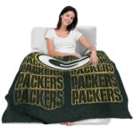 green bay packers fan pride green blanket latest model