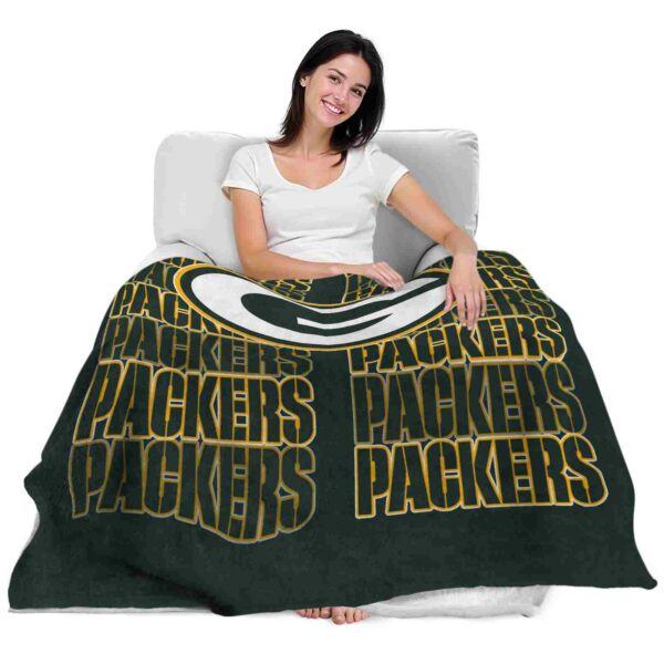 green bay packers fan pride green blanket latest model