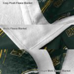 green bay packers fan spirit green blanket best selling