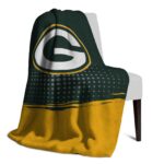 green bay packers gradient dots green blanket top rated