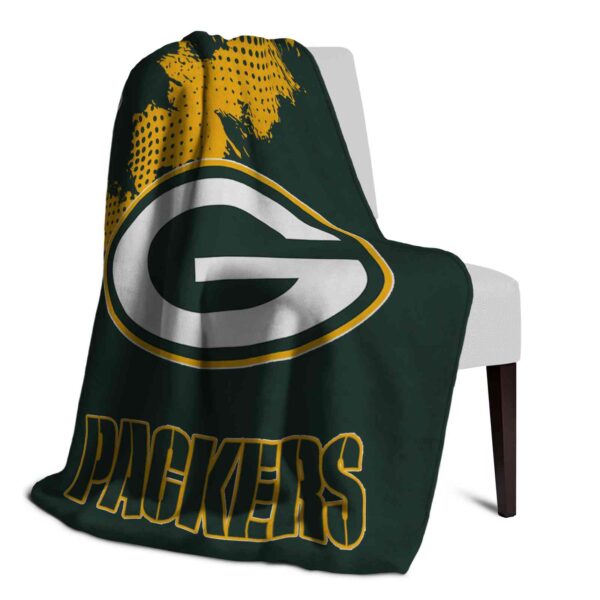 green bay packers grunge texture green blanket top rated