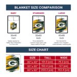 green bay packers paint streaks green white blanket trendy